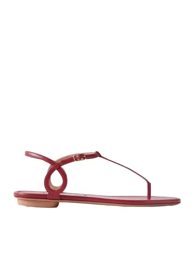 Almost Bare Leather Sandals