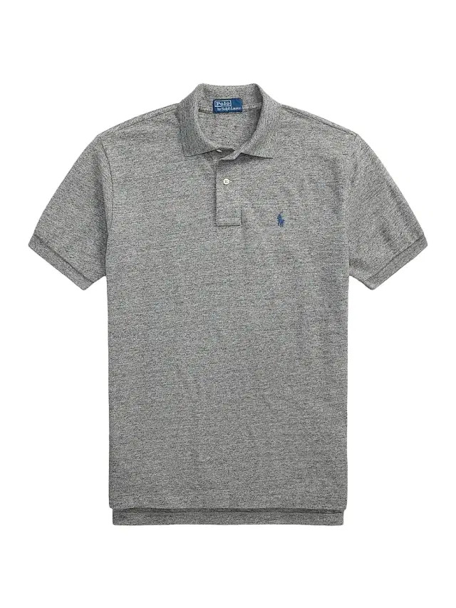 Polo Ralph Lauren Men's Original-Fit Mesh Polo Shirt - Vintage Salt Pepper