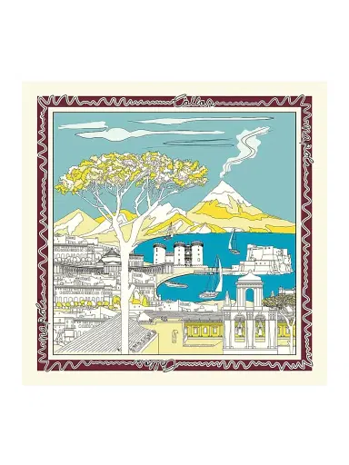 CALLAS MILANO Women's Napoli Scarf - Yellow - Size Large | Thumbnail 1