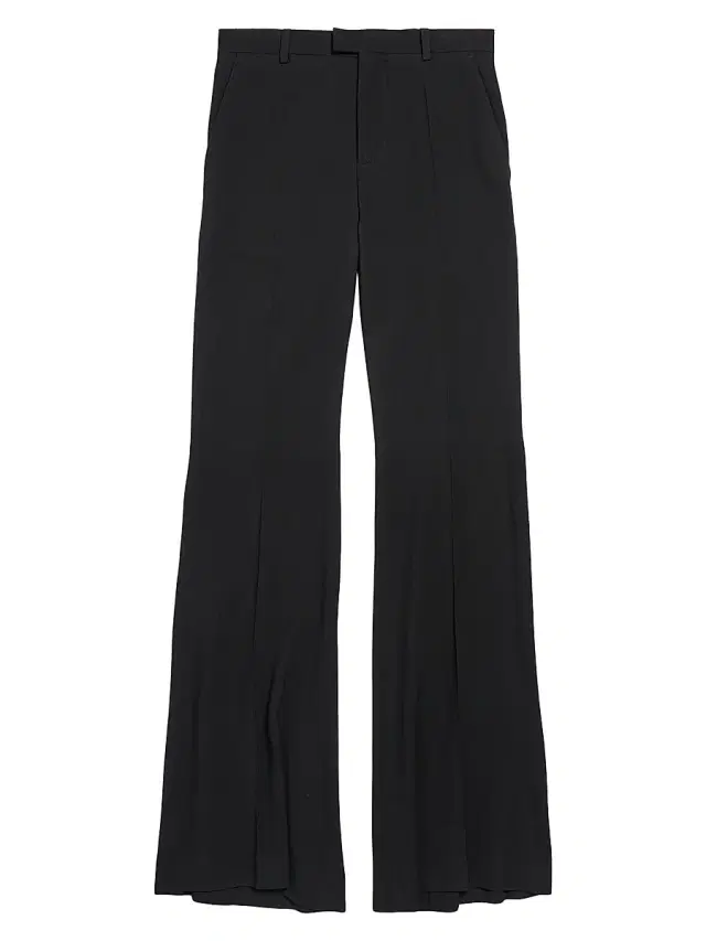 Balenciaga Women's Flared Pants - Black