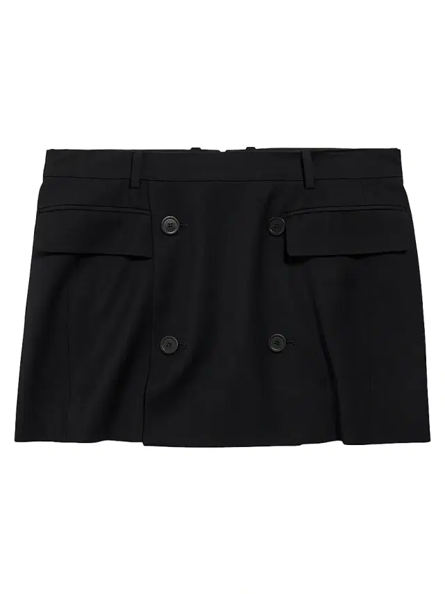 Women's Tailored Mini Skirt - Black