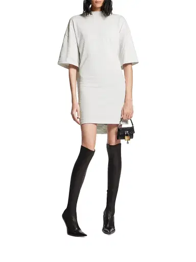 Balenciaga Women's Semi Fitted Dress - Dirty White | Thumbnail 3