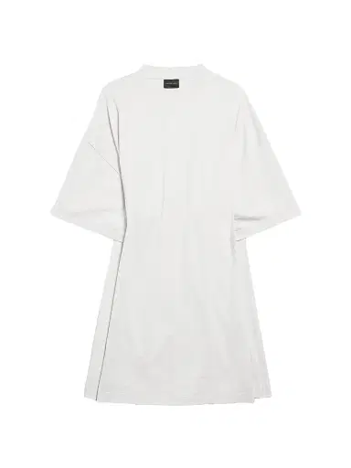 Balenciaga Women's Semi Fitted Dress - Dirty White | Thumbnail 1