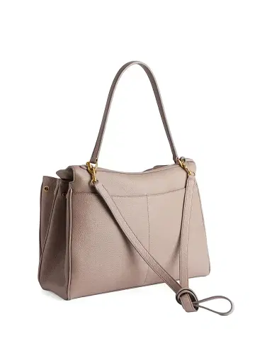 Balenciaga Women's Rodeo Medium Top Handle Bag Grained Calfskin - Sesame | Thumbnail 4