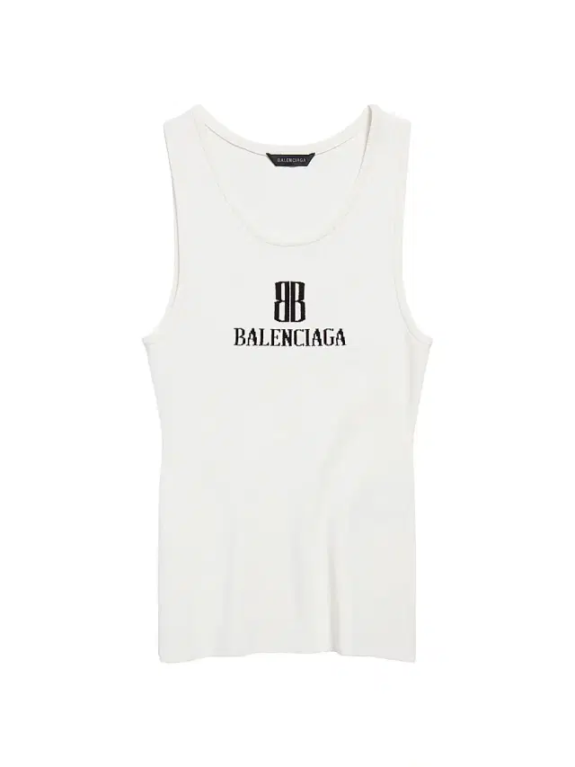 Women's Nano BB Tank Top - White Black
