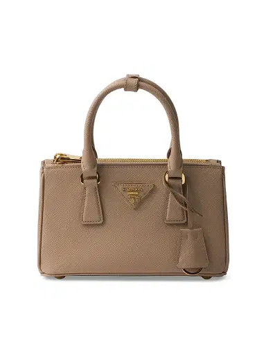 Prada Women's Galleria Saffiano Leather Mini Top Handle Bag | Thumbnail 1 Prada Women's Galleria Saffiano Leather Mini Top Handle Bag | Thumbnail 1