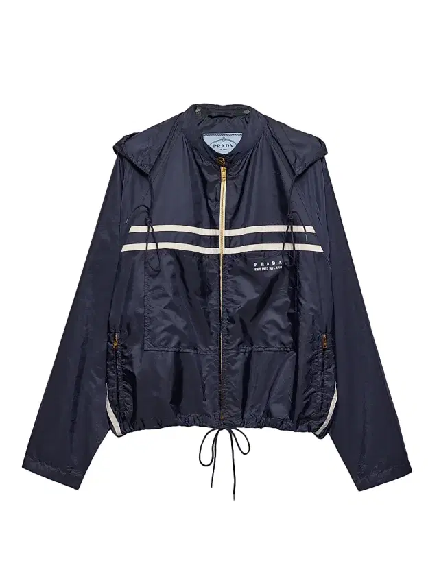Women's Lightweight Re-Nylon Blouson Jacket - Blue