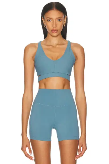 Nike Zenvy Rib Light Support Padded Sports Bra | Thumbnail 1 Nike Zenvy Rib Light Support Padded Sports Bra | Thumbnail 1