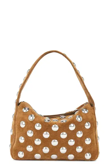 Khaite Elena Suede Small Studded Bag | Thumbnail 3 Khaite Elena Suede Small Studded Bag | Thumbnail 3