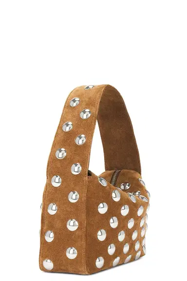 Khaite Elena Suede Small Studded Bag | Thumbnail 4 Khaite Elena Suede Small Studded Bag | Thumbnail 4