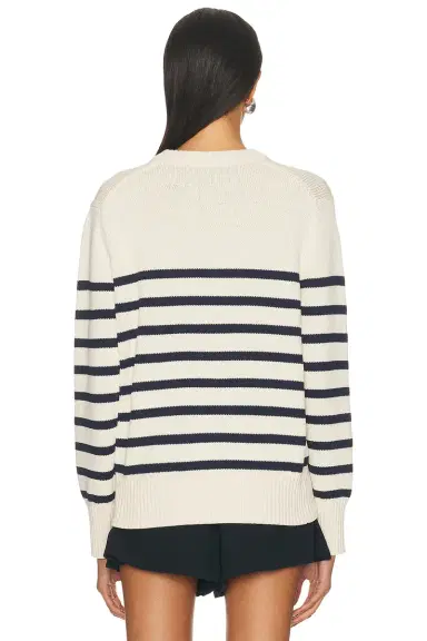 Jenni Kayne Cotton Cate V Neck Sweater | Thumbnail 3