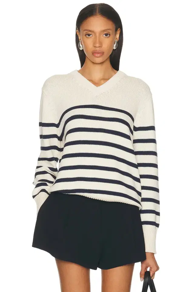 Cotton Cate V Neck Sweater