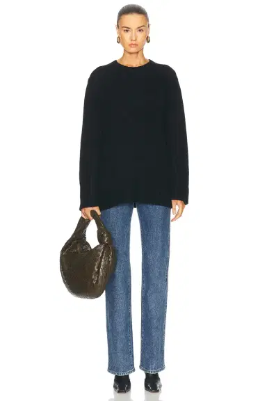 Jenni Kayne Cashmere Amelia Crewneck Sweater | Thumbnail 4