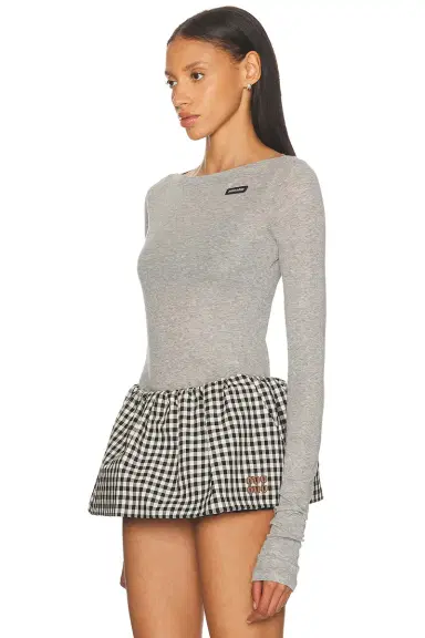Miu Miu Strapless Top | Thumbnail 3 Miu Miu Strapless Top | Thumbnail 3