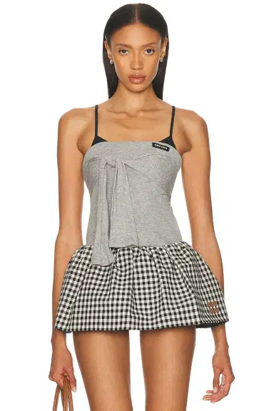 Miu Miu Strapless Top | Thumbnail 1 Miu Miu Strapless Top | Thumbnail 1