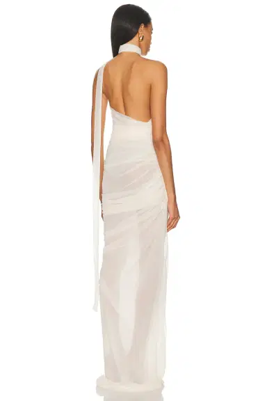 Ludovic de Saint Sernin Halter Dress | Thumbnail 4 Ludovic de Saint Sernin Halter Dress | Thumbnail 4