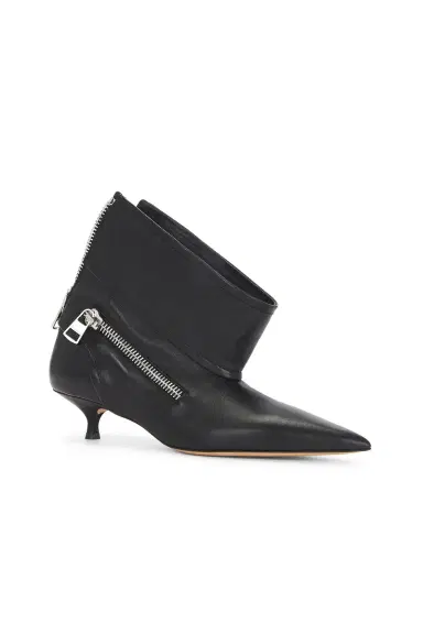 JW Anderson Biker Kitten Heel Boot Black | Thumbnail 2