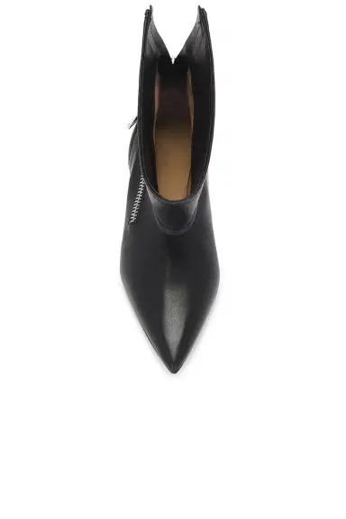 JW Anderson Biker Kitten Heel Boot Black | Thumbnail 4