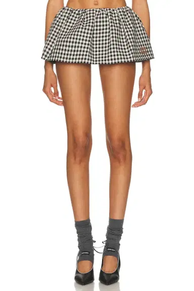 Miu Miu Mini Skirt | Thumbnail 1 Miu Miu Mini Skirt | Thumbnail 1