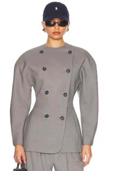 Helsa The Curvilinear Blazer | Thumbnail 3 Helsa The Curvilinear Blazer | Thumbnail 3
