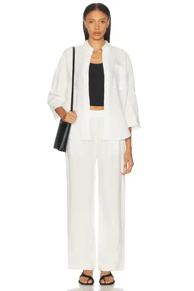 Jenni Kayne Linen Logan Shirt | Thumbnail 5 Jenni Kayne Linen Logan Shirt | Thumbnail 5