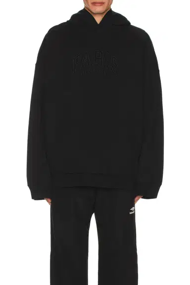 Balenciaga Wide Fit Hoodie | Thumbnail 4