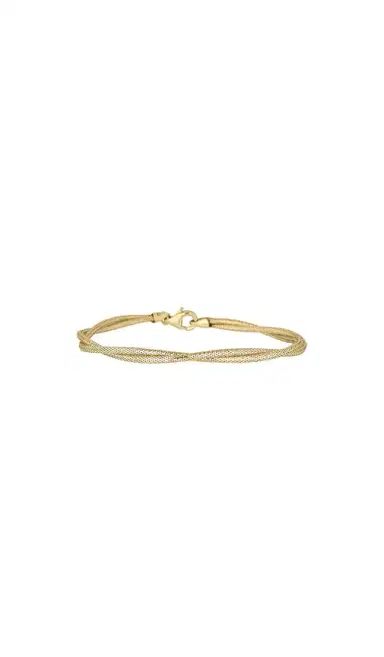 STONE AND STRAND Interwoven Gold Bracelet | Thumbnail 2