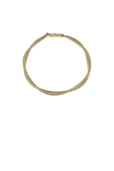 STONE AND STRAND Interwoven Gold Bracelet | Thumbnail 3