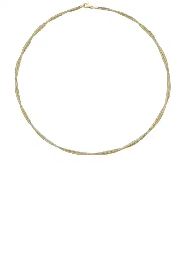 STONE AND STRAND Interwoven Gold Necklace | Thumbnail 3