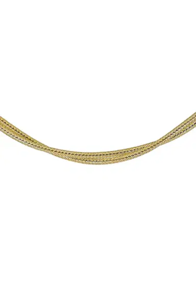 STONE AND STRAND Interwoven Gold Necklace | Thumbnail 4