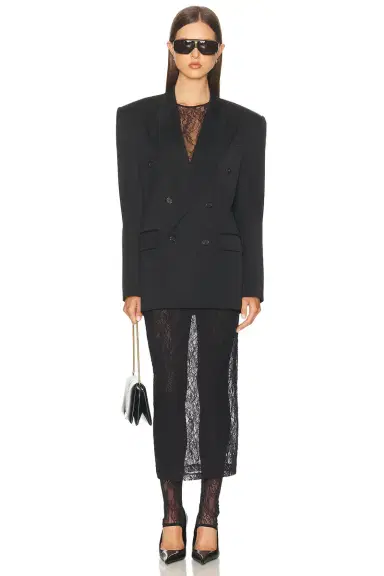 Wardrobe.NYC Lace Stirrup Legging | Thumbnail 5
