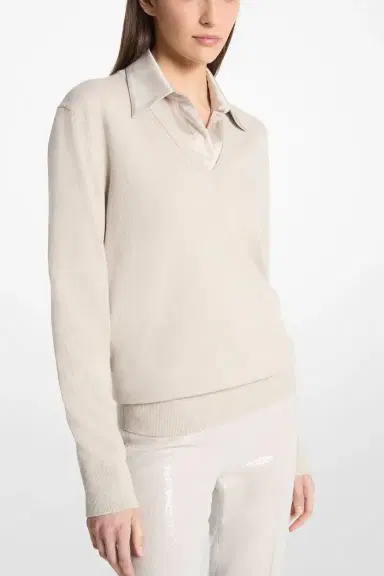 Michael Kors Collection Neck Pullover | Thumbnail 2