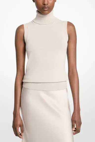 Michael Kors Collection Sleeveless Turtleneck | Thumbnail 2