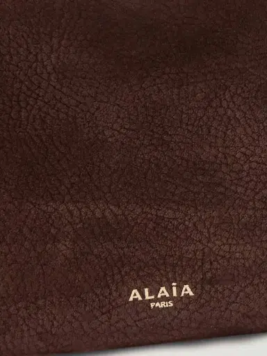 Alaïa Le Click Small Nubuck Shoulder Bag | Thumbnail 4 Alaïa Le Click Small Nubuck Shoulder Bag | Thumbnail 4