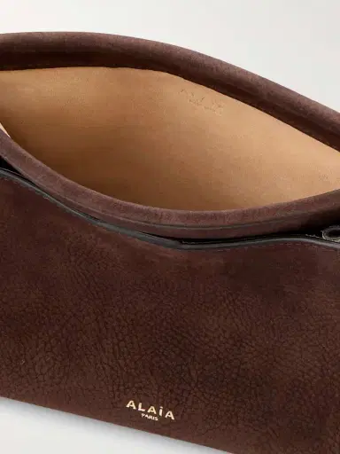 Alaïa Le Click Small Nubuck Shoulder Bag | Thumbnail 5 Alaïa Le Click Small Nubuck Shoulder Bag | Thumbnail 5
