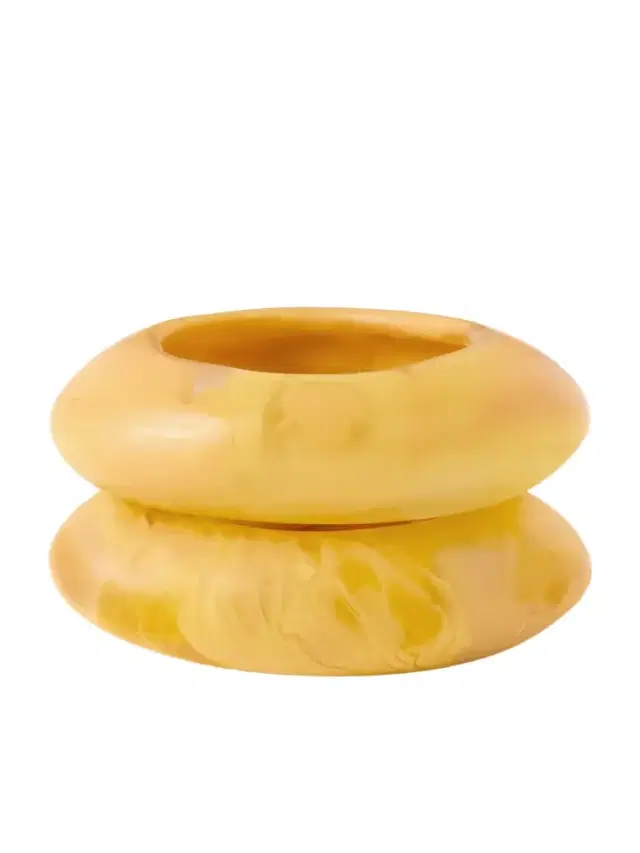 Rock Medium Set Of Two Resin Bangles