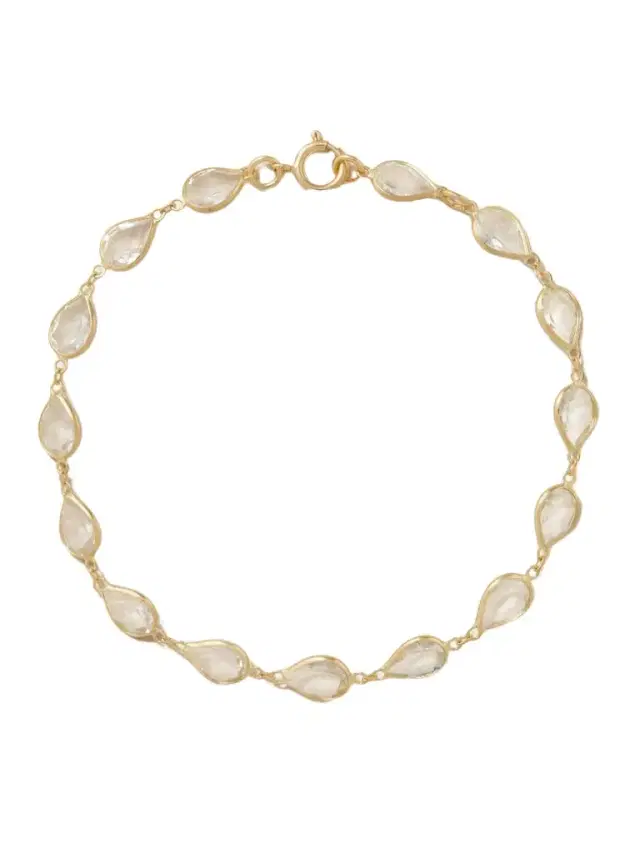 JIA JIA Chakra Gold Topaz Bracelet