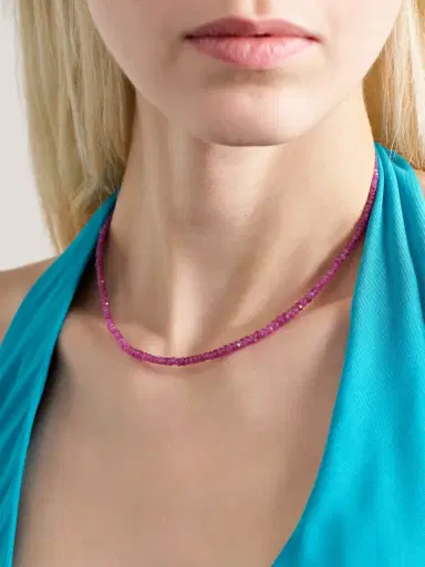 JIA JIA Gold Sapphire Necklace | Thumbnail 2 JIA JIA Gold Sapphire Necklace | Thumbnail 2