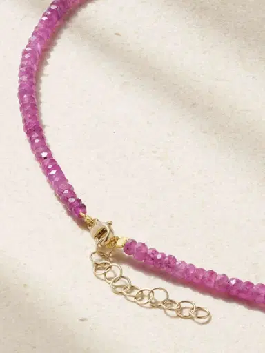 JIA JIA Gold Sapphire Necklace | Thumbnail 3 JIA JIA Gold Sapphire Necklace | Thumbnail 3