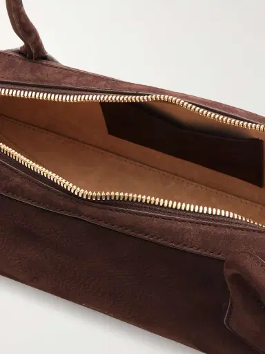 Alaïa Le Teckel Medium Nubuck Shoulder Bag | Thumbnail 5 Alaïa Le Teckel Medium Nubuck Shoulder Bag | Thumbnail 5