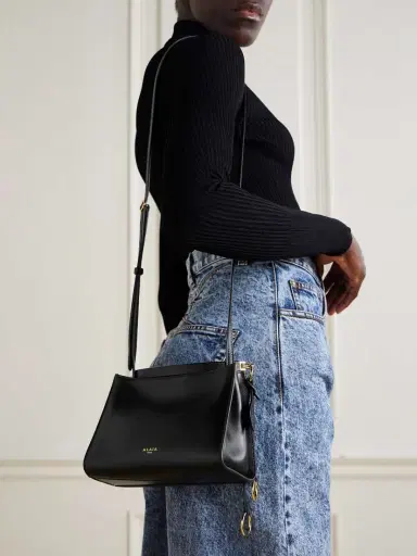 Alaïa Le Click Small Leather Shoulder Bag | Thumbnail 2 Alaïa Le Click Small Leather Shoulder Bag | Thumbnail 2