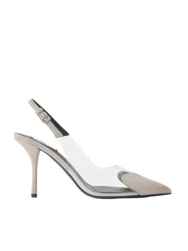 Le Cœur 90 Suede And Pvc Slingback Pumps