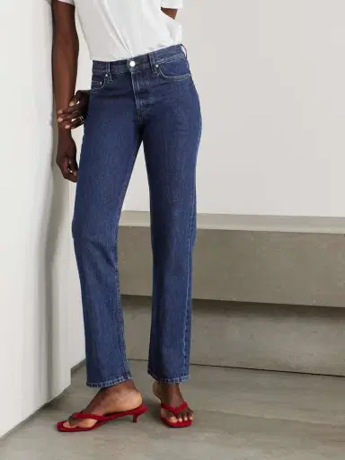TOTEME Garderob Organic Low-rise Straight-leg Jeans | Thumbnail 3 TOTEME Garderob Organic Low-rise Straight-leg Jeans | Thumbnail 3