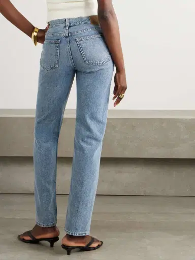 TOTEME Garderob Organic Low-rise Straight-leg Jeans | Thumbnail 3 TOTEME Garderob Organic Low-rise Straight-leg Jeans | Thumbnail 3