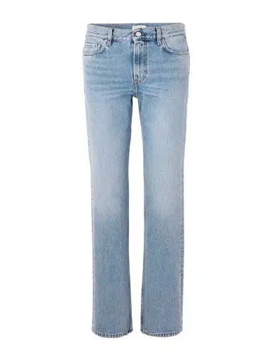 TOTEME Garderob Organic Low-rise Straight-leg Jeans | Thumbnail 1 TOTEME Garderob Organic Low-rise Straight-leg Jeans | Thumbnail 1