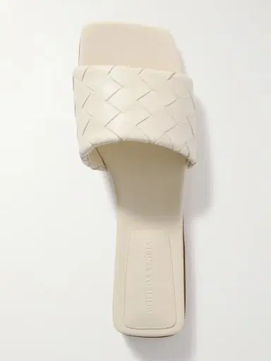 Bottega Veneta Riva Intrecciato Leather Slides | Thumbnail 5 Bottega Veneta Riva Intrecciato Leather Slides | Thumbnail 5