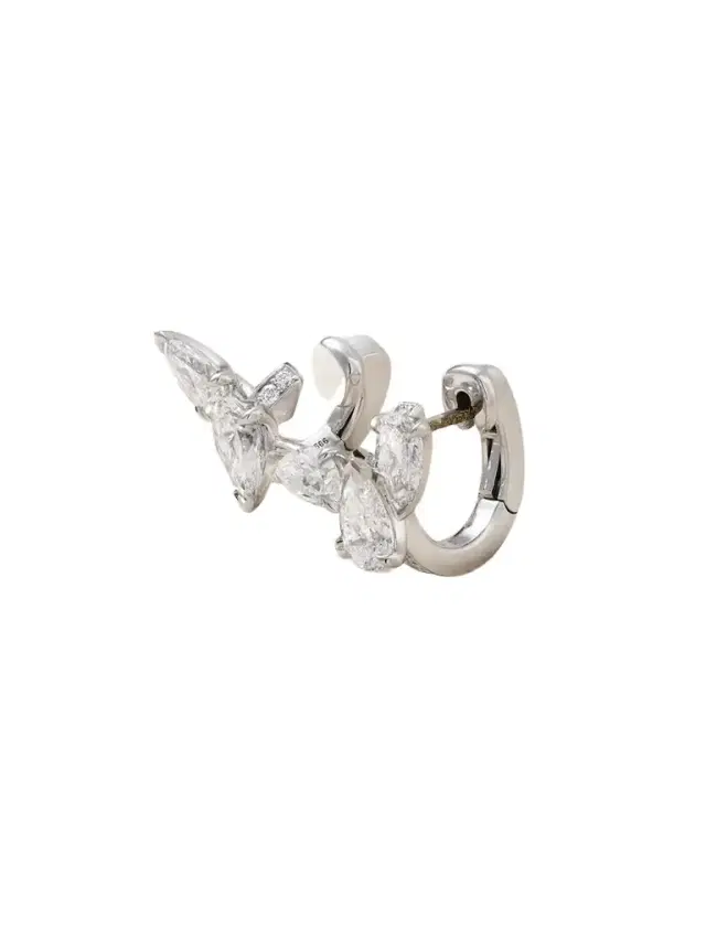 Serti Sur Vide 18-karat White Gold Diamond Ear Cuff
