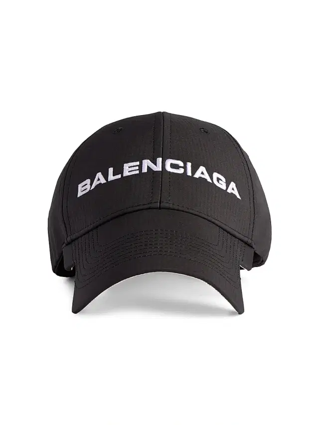 Men's Logo Cap - Black White