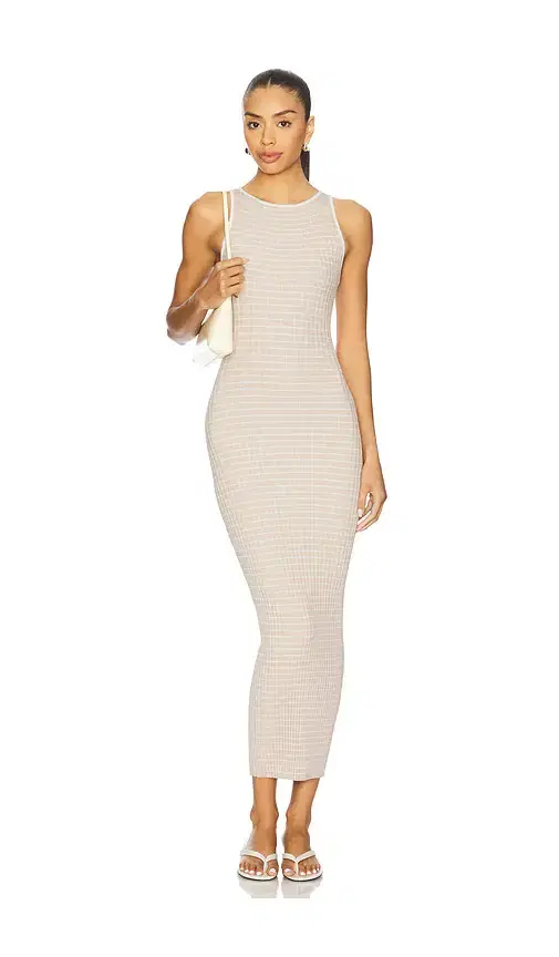 L'Academie Vespera Midi Dress
