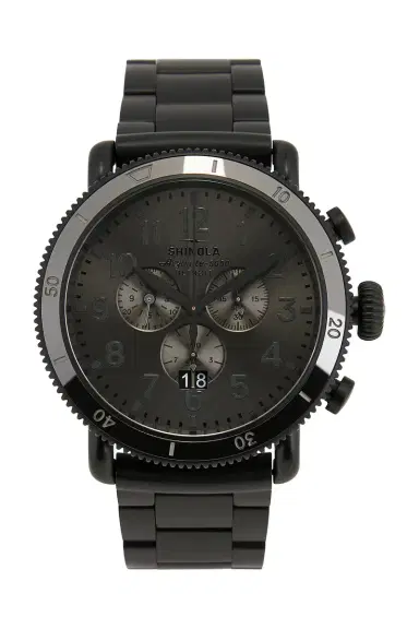Shinola Runwell Sport Chrono 48mm Watch Black Bracelet | Thumbnail 3 Shinola Runwell Sport Chrono 48mm Watch Black Bracelet | Thumbnail 3